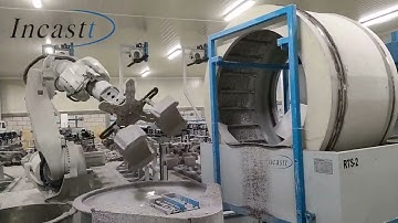 Robotic Shelling System - The automated and robotised solution for an Investment-Casting foundry.