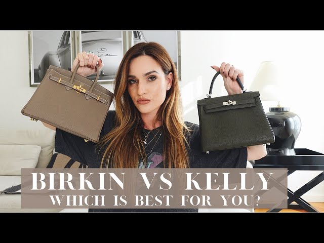 HERMES BIRKIN 25 VS KELLY 25 TOGO LEATHER 🍊