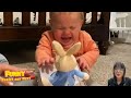 You Laugh You Lose 😜 Funny AFV Babies React with Toys | Funny Baby Videos