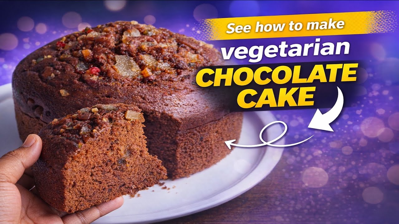 Making eggless chocolate cake is so easy that anyone will make it