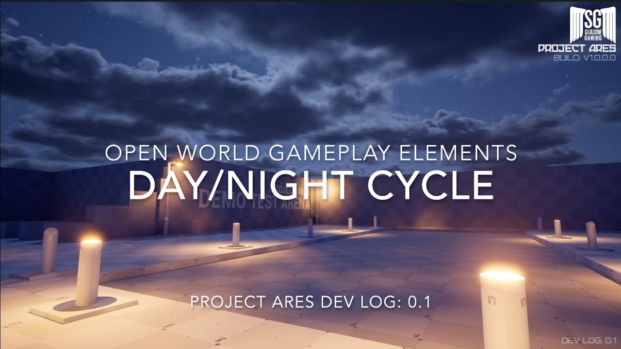 Open World Gameplay Design Elements In Unreal Engine 5: Day/Night Cycle