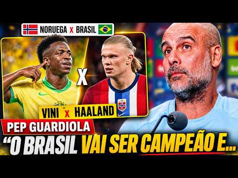 💥Guardiola rompeu o silêncio e o que ele falou sobre a Seleção caiu como uma bomba na Europa inteira