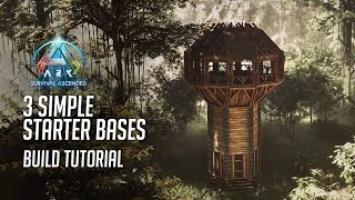 3 Simple Starter Bases For Ark Survival Ascended