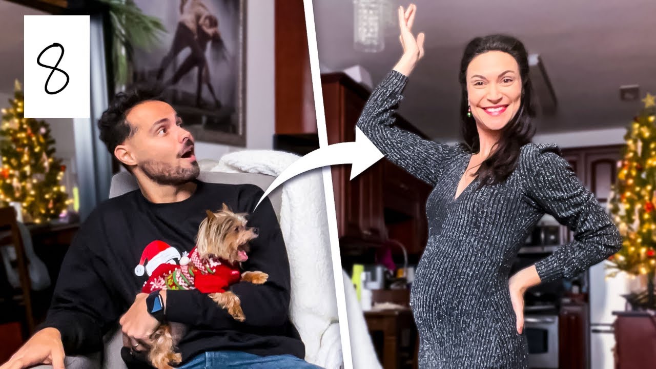 HUSBAND RATES MY PREGNANCY OUTFITS!!! *surprised by his pick*