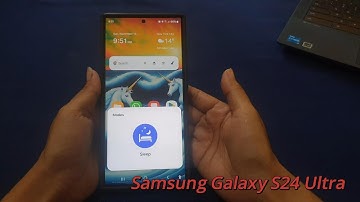 How to change the days for sleep mode schedule on Samsung Galaxy S24 Ultra