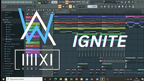 Alan Walker & K-391 - Ignite Instrumental (Satyam Sharma Remake)