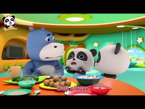Hank Eats Too Fast & Gets Hurt | What To Do When You Eat | Kids Safety Tips | BabyBus