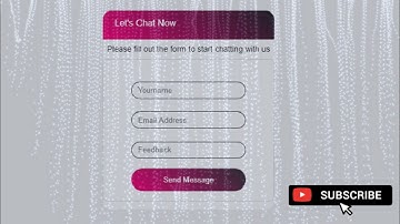 Responsive Chat Box Using HTML & CSS