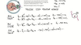 Celebrity Solution to problem 16 102 Using Relative Motion Wealth