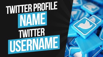Twitter Profile Name v Twitter Username What