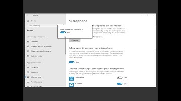 How to Disable Microphone for Apps Access In Windows 10