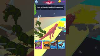 Dino Transform : animals Race mobile game LEVEL 21 screenshot 3