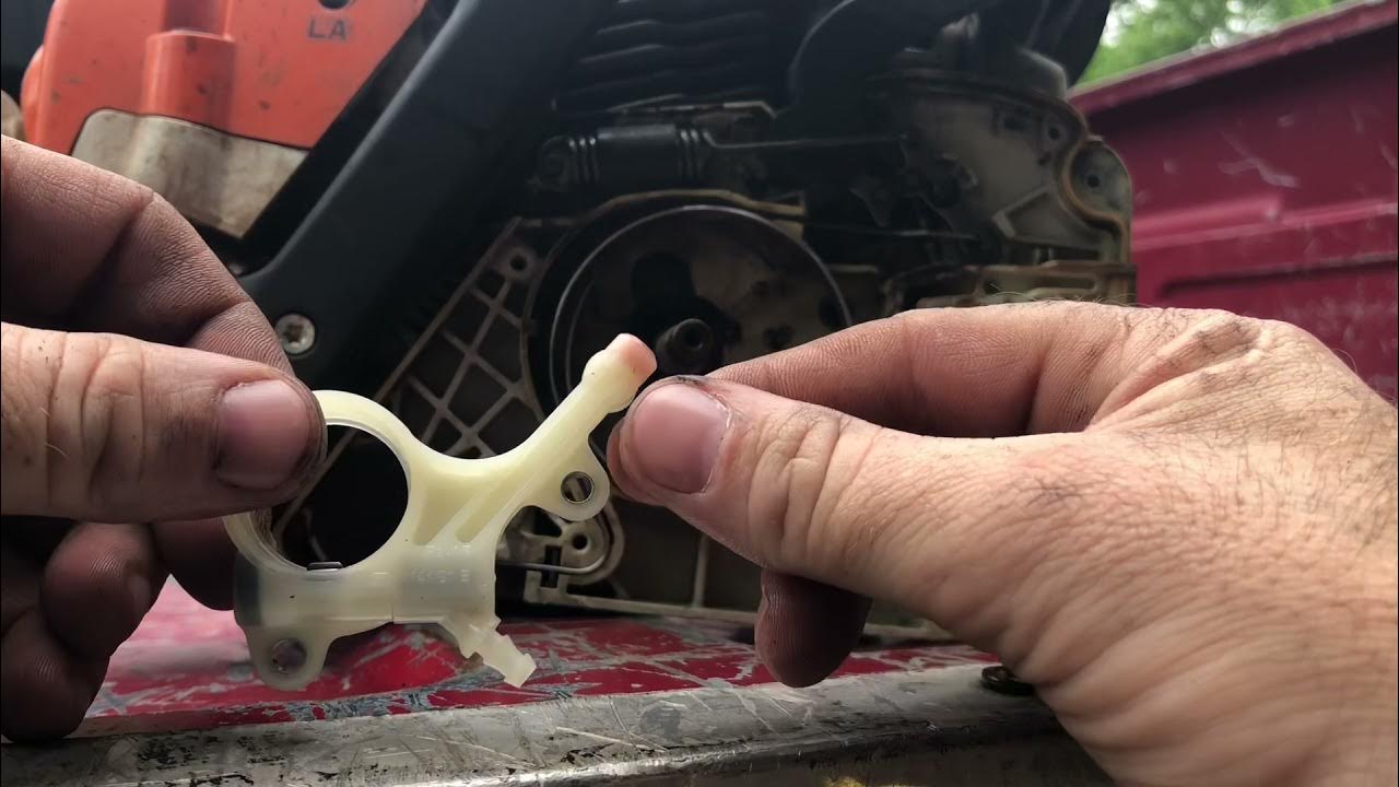 Stihl Farm Boss MS271 Oil Pump & Clutch Removal & Reinstall YouTube