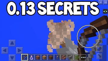 Minecraft Pocket Edition - 0.13.0 Update! - NEW Hidden Features!