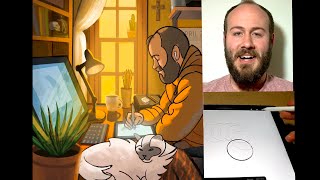 Animation in Procreate Tutorial/Process - Daily Sketches 89-90/365