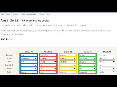 Racha Cuca - Novo Problema de Lógica no Geniol: Carros