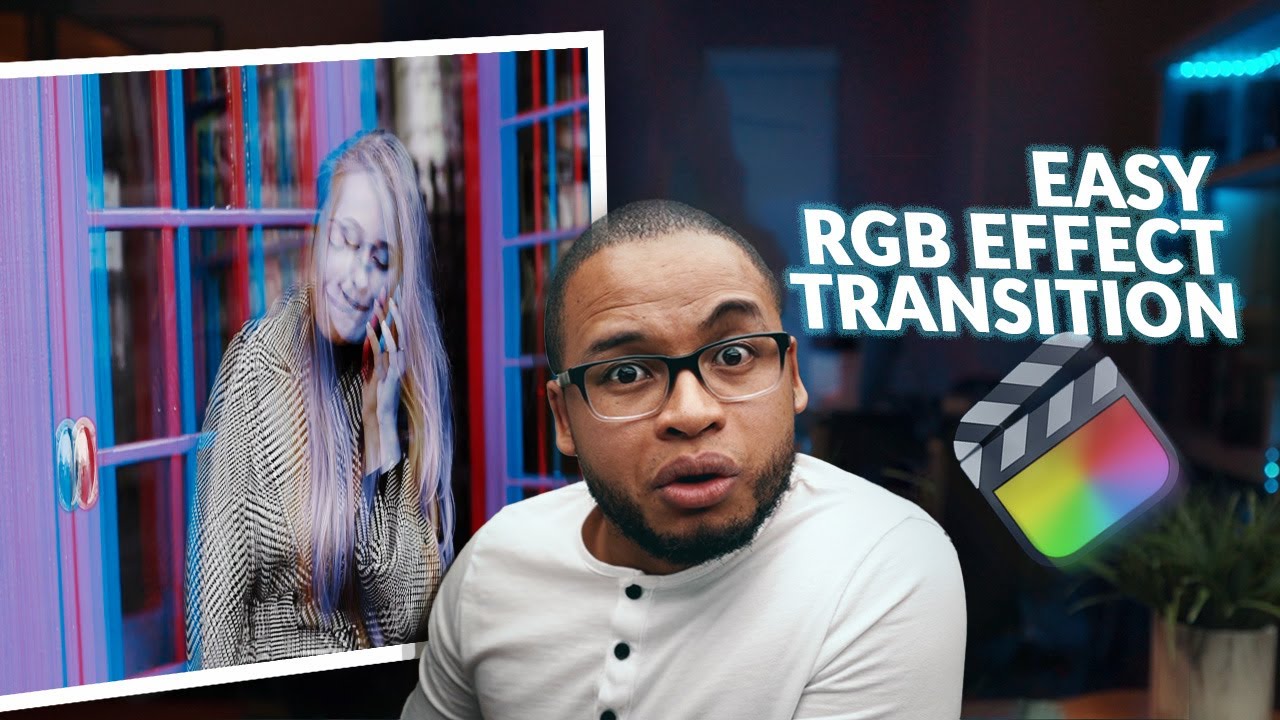 How to create this QUICK GLITCH RGB Transition Effect in Final Cut Pro ...