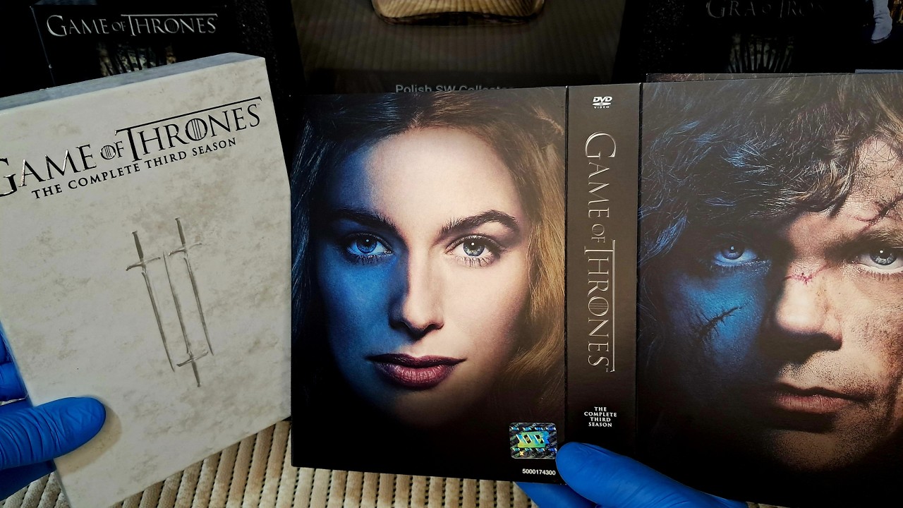 GOT Gra O Tron Sezon 3 Limitowana Edycja Specjalna DVD dla Empik PL