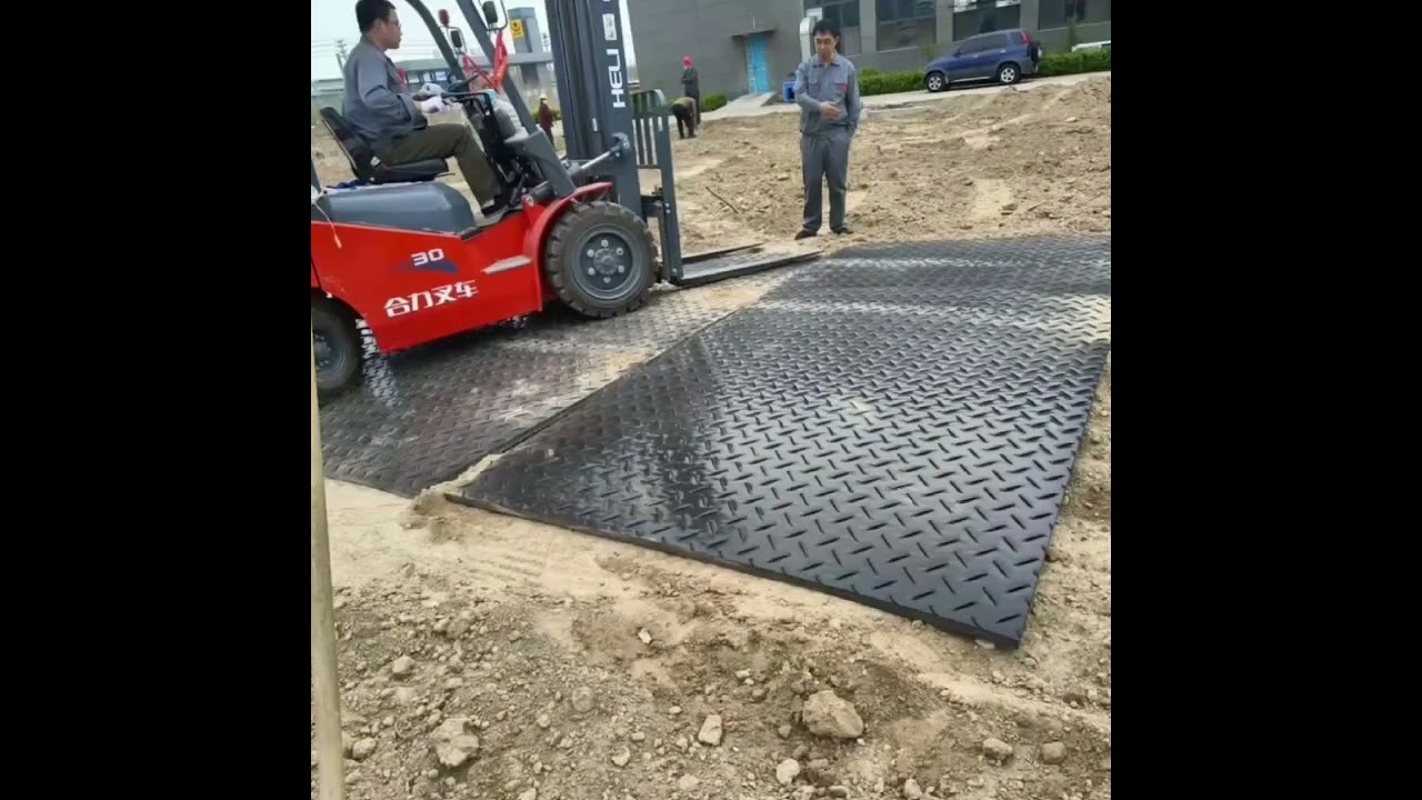 Uneven Road? Use Ground Protection Mats