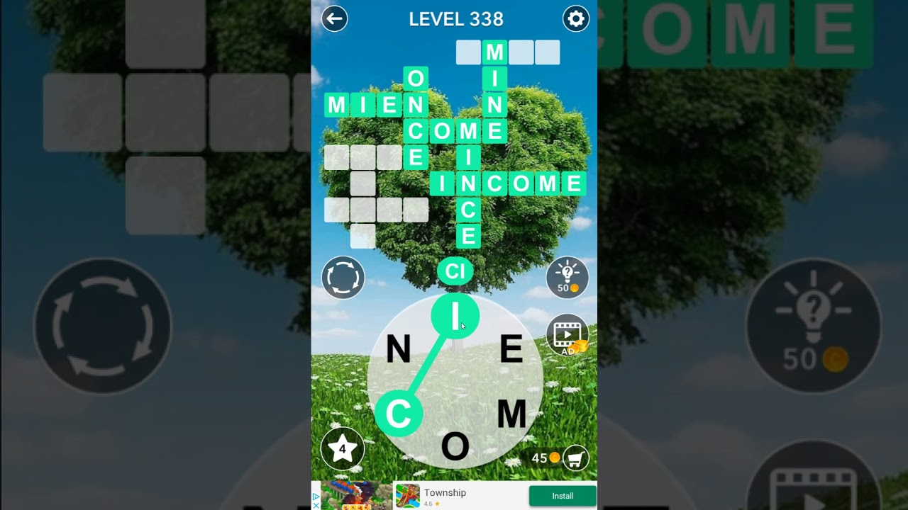 Word Crossword Search level 338