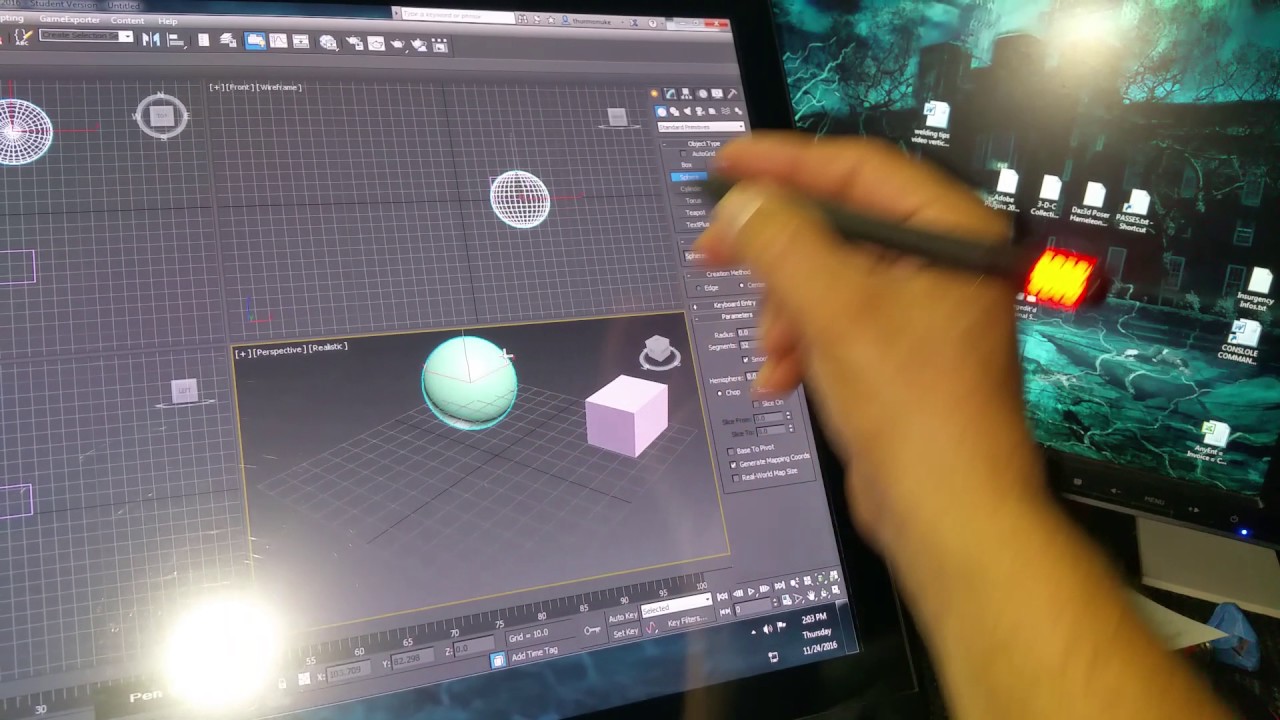 xp-pen 22hd zbrush