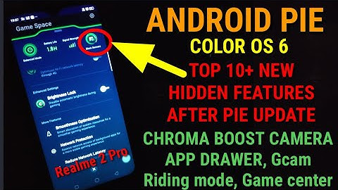 Realme Changes and Features after Pie Update |10 New hidden feature app drawer, chroma boost🔥