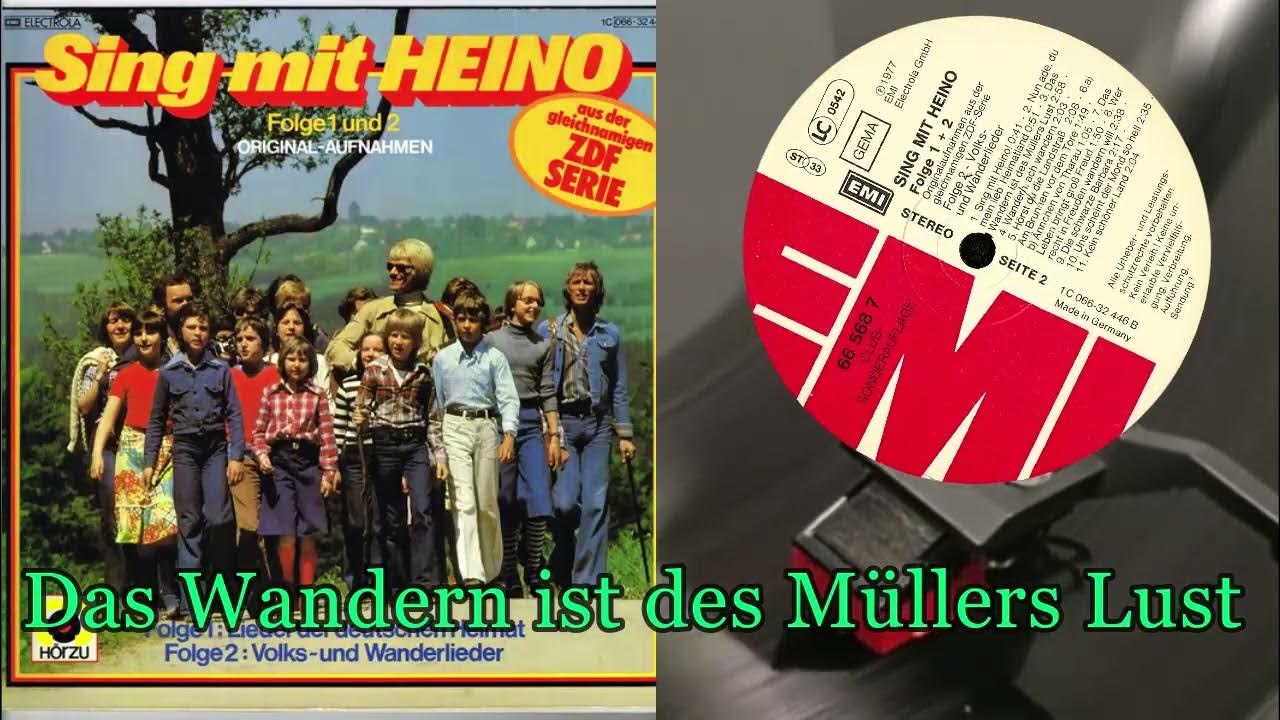 Das Wandern ist des Müllers Lust Sing Mit Heino YouTube