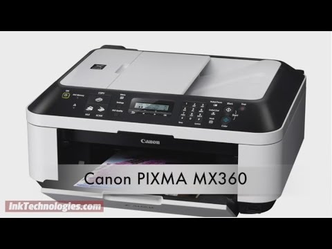 Canon PIXMA MX360 Instructional Video