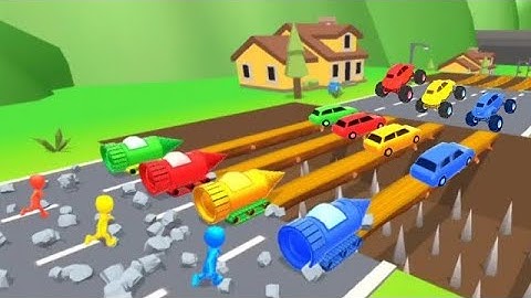 SHAPE SHIFTING 🏃🚔🚲🚦 All Levels Gameplay Walkthrough Android,ios Max (Level 259)