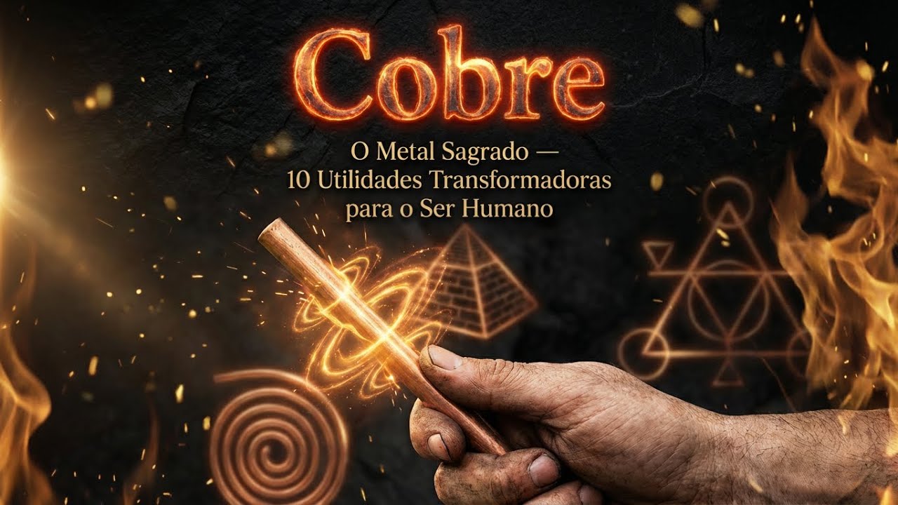 COBRE: O METAL QUE CONDUZ CONSCIÊNCIA