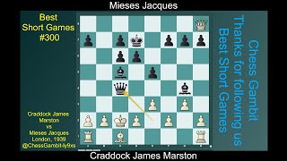 Craddock James Marston Vs Mieses Jacques Short Games