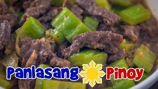 Ampalaya con Carne | Ampalaya with beef | Bitter Melon Recipe – Panlasang Pinoy