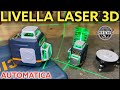 Livella laser autolivellante a 360 gradi 30 metri. CM701 e CM720. Per piastrelle, mensole e quadri