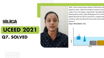 UCEED 2021 Paper Solutions - Question 7 | UCEED 2023 - 2024 Preparation | Crack UCEED Exam | GAT NAT