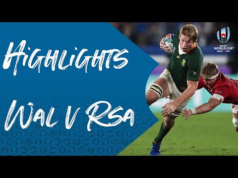 Highlights: Wales 16-19 South Africa - Rugby World Cup 2019