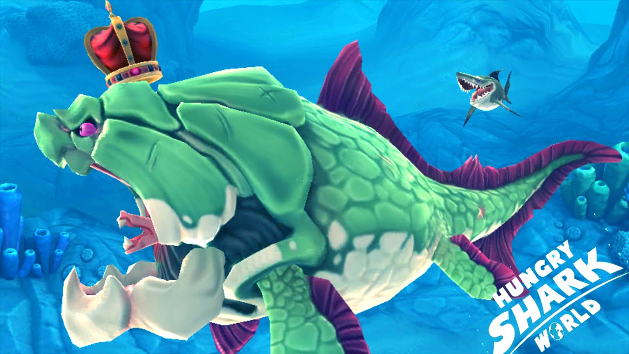 World Biggest Shark BIG MOMMA DUNKLEOSTEUS!!!! - Hungry Shark World ...