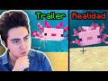 Reacciono a TRAILER VS REALIDAD de Minecraft 1.17