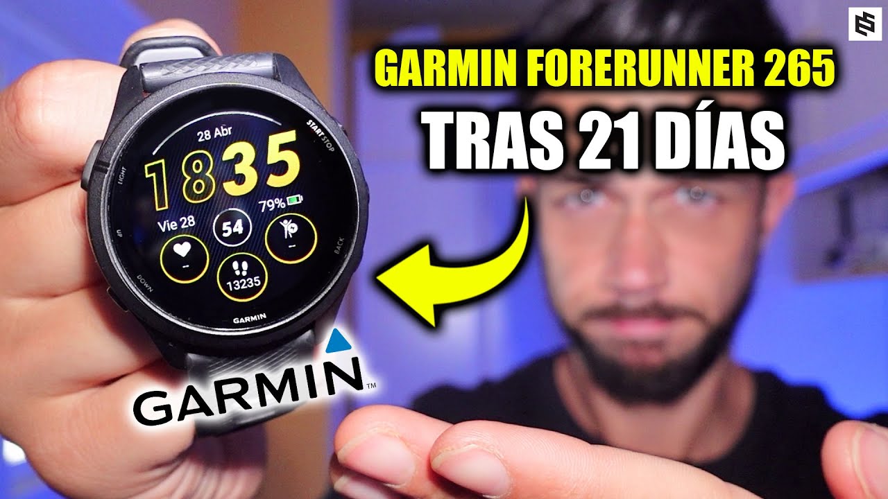 GARMIN FORERUNNER 265 💪 REVIEW tras 21 DÍAS de USO 