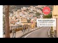 Driving around Positano by scooter - see where hotels and restaurants are!