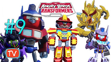Angry Birds Transformers Part 9 - Safe And Unlocked Sentinel Prime - Walkthrough Gameplay