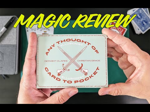 ANY THOUGHT OF CARD TO POCKET review