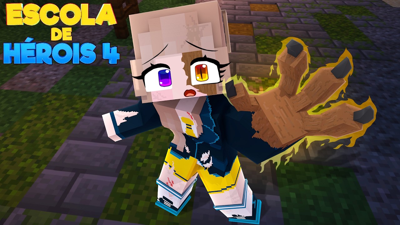 Minecraft: OS PODERES DA PROFESSORA! - ESCOLA DE HEROIS 4 Ep.14 ‹‹ P3DRU ››