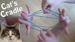 How to do Cat&#39;s Cradle EASY! Step by step, with string