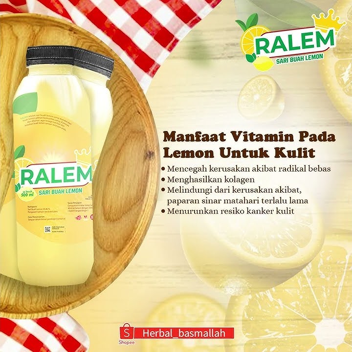 RALEM - SARI BUAH LEMON (BERKUALITAS)