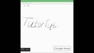 Google Keep Creating Notes with Drawings
