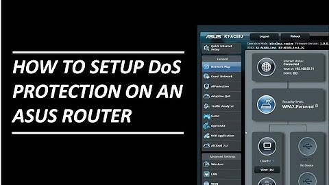 How to Enable ASUS DoS Protection