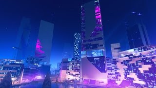 Artwork City at Night, Mirror's Edge: Catalyst, DICE