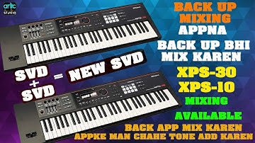 BACK UP MIXING | ROLAND | XPS - 30 | PART 1 | 8455974916 | ARTIC STUDIO