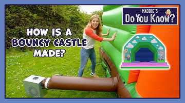 How is a Bouncy Castle made? 🏰 Maddie