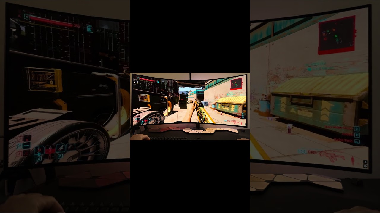 Cyberpunk 2077 with DLSS 4.5 Looks Amazing on this LG 45" GX9 UltraWide OLED